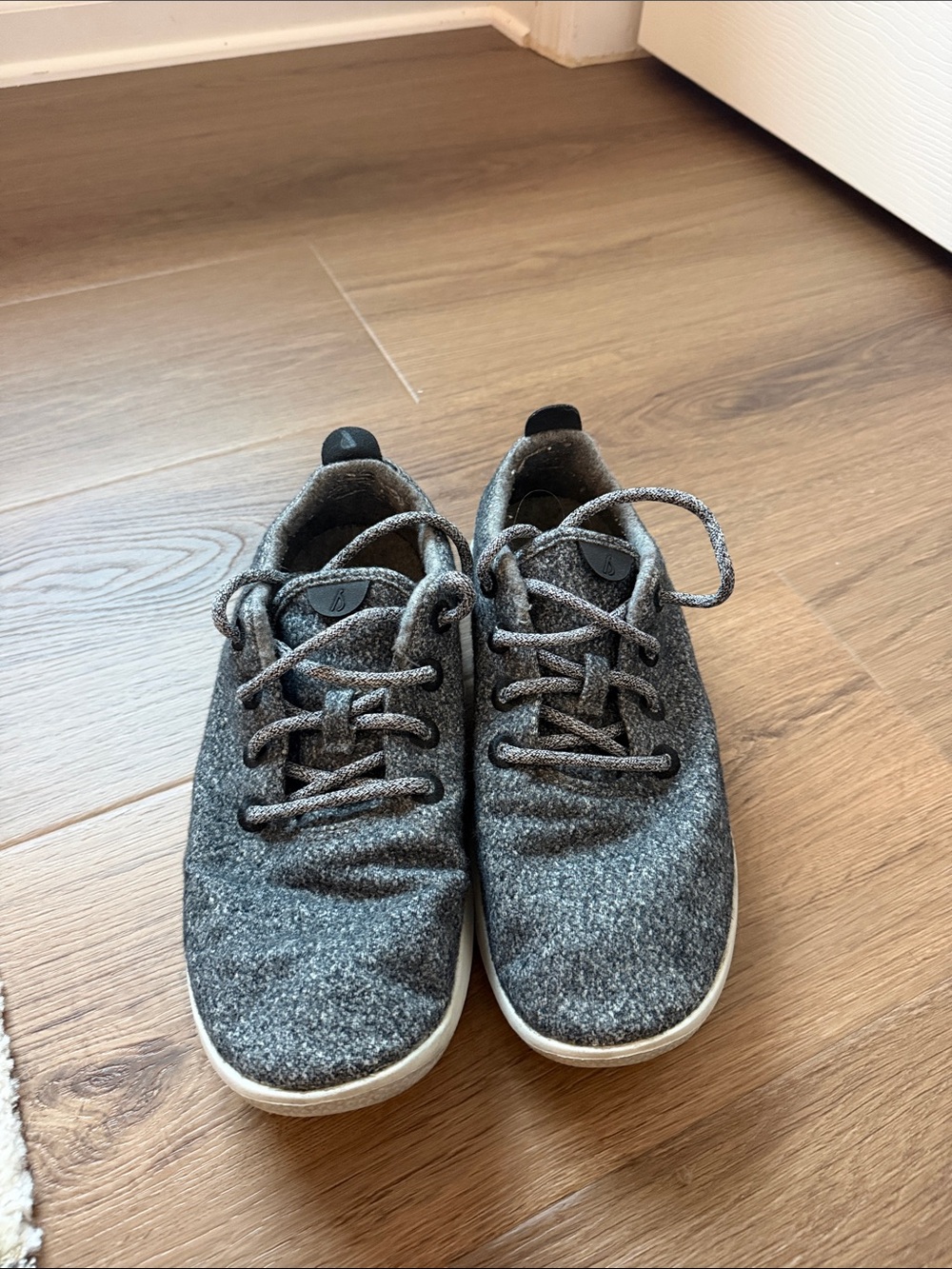 allbirds Men's Charcoal Gray Wool Runner Sneakers